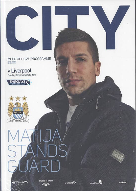 Manchester City FC v Liverpool FC